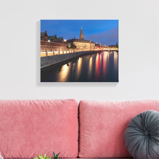 Kopenhagen Dänemark Leinwanddruck (Insitu (Wohnzimmer))