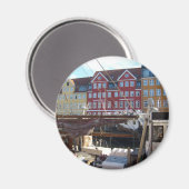 Kopenhagen, Dänemark Magnet (Vorderseite/Rückseite)