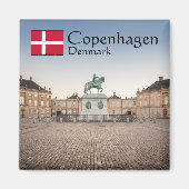 Kopenhagen Dänemark Magnet (Vorne)