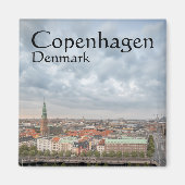 Kopenhagen Dänemark Magnet (Vorne)