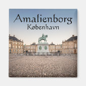 Kopenhagen Dänemark Magnet (Vorne)