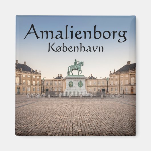 Kopenhagen Dänemark Magnet (Vorne)
