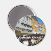 Kopenhagen, Dänemark Magnet (Vorderseite/Rückseite)