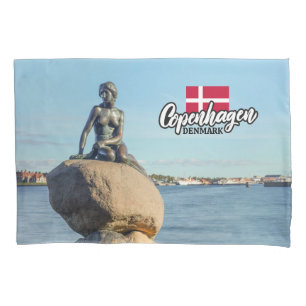Kopenhagen Dänemark Mermaid Kissenbezug