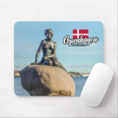 Kopenhagen Dänemark Mermaid Mousepad (Mit Mouse)