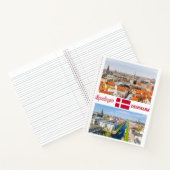 Kopenhagen Dänemark Notizblock (Innenseite)