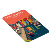 Kopenhagen Dänemark Nyhaval Canal Europe Travel Magnet (Rechte Seite)