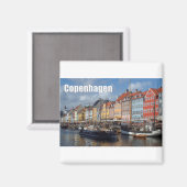 Kopenhagen Dänemark Nyhavn Magnet (Vorderseite/Rückseite)