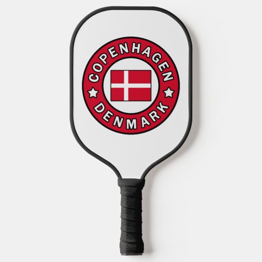 Kopenhagen Dänemark Pickleball Schläger (Vorderseite)