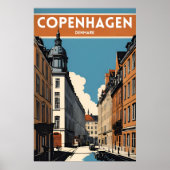 Kopenhagen Dänemark Poster (Vorne)