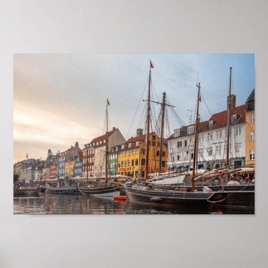 Kopenhagen Dänemark Poster (Vorne)