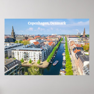 Kopenhagen Dänemark Poster