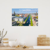 Kopenhagen Dänemark Poster (Küche)