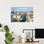 Kopenhagen Dänemark Poster (Heimbüro)