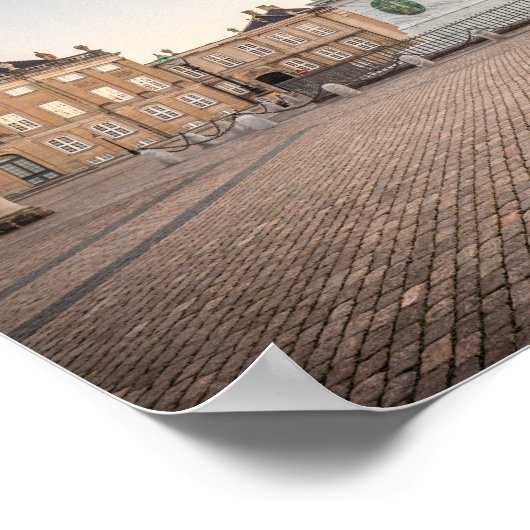 Kopenhagen Dänemark Poster (Ecke)