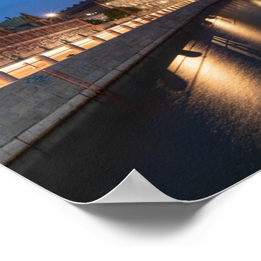 Kopenhagen Dänemark Poster (Ecke)