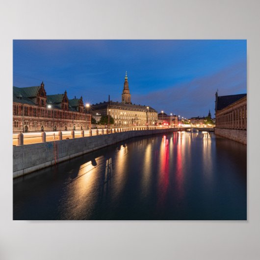 Kopenhagen Dänemark Poster (Vorne)