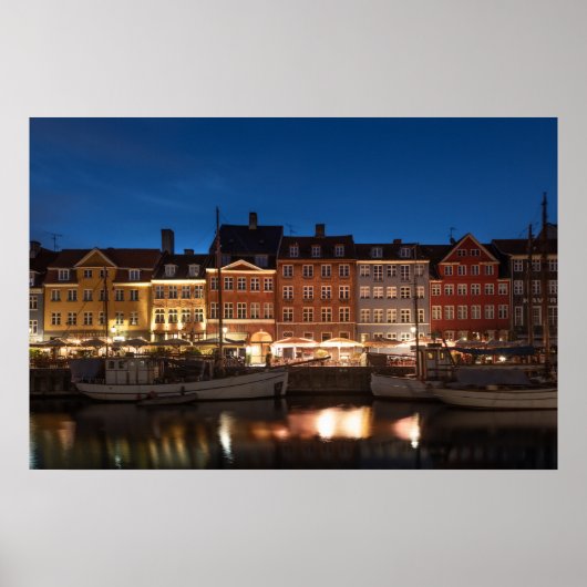 Kopenhagen Dänemark Poster (Vorne)