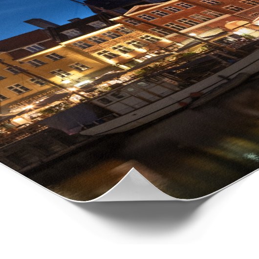 Kopenhagen Dänemark Poster (Ecke)