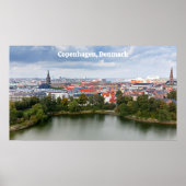 Kopenhagen Dänemark Poster (Vorne)