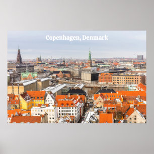Kopenhagen Dänemark Poster