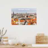 Kopenhagen Dänemark Poster (Küche)