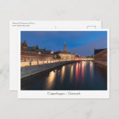 Kopenhagen Dänemark Postkarte (Vorne/Hinten)