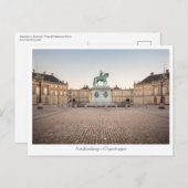 Kopenhagen Dänemark Postkarte (Vorne/Hinten)