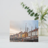 Kopenhagen Dänemark Postkarte (Stehend Vorderseite)