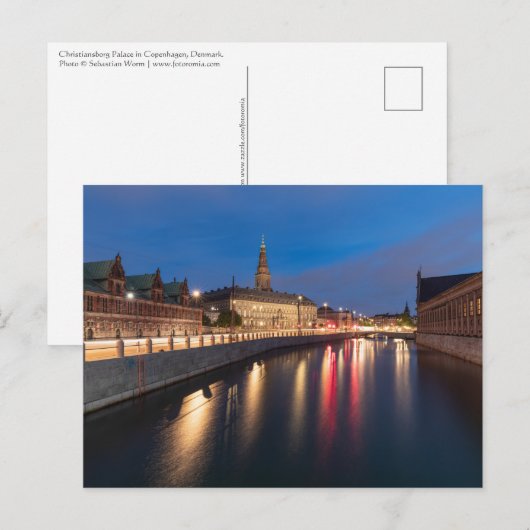 Kopenhagen Dänemark Postkarte (Vorne/Hinten)