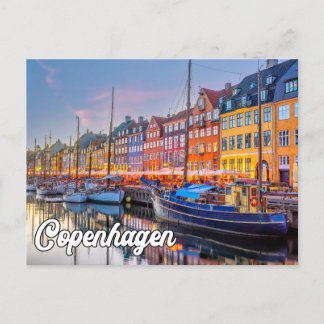 Kopenhagen, Dänemark Postkarte