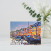 Kopenhagen, Dänemark Postkarte (Stehend Vorderseite)