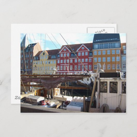 Kopenhagen, Dänemark Postkarte (Vorne/Hinten)