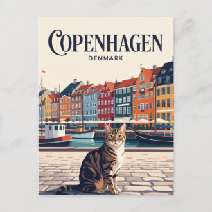 Kopenhagen Dänemark Postkarte