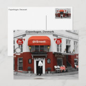 Kopenhagen, Dänemark Postkarte (Vorne/Hinten)