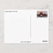 Kopenhagen, Dänemark Postkarte (Rückseite)