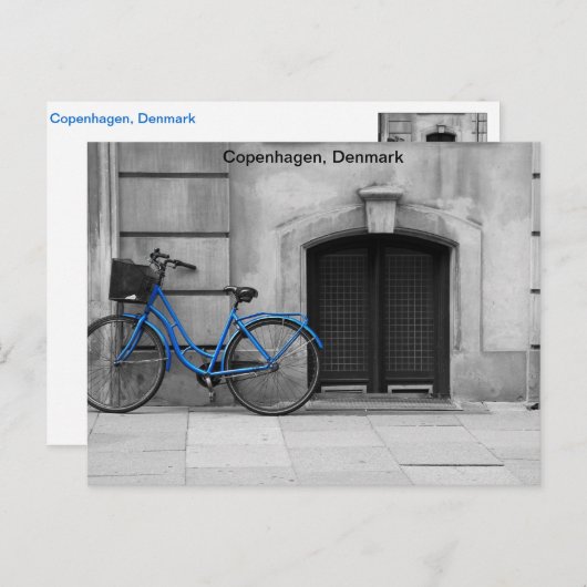 Kopenhagen, Dänemark Postkarte (Vorne/Hinten)