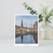 Kopenhagen Dänemark Postkarte (Stehend Vorderseite)