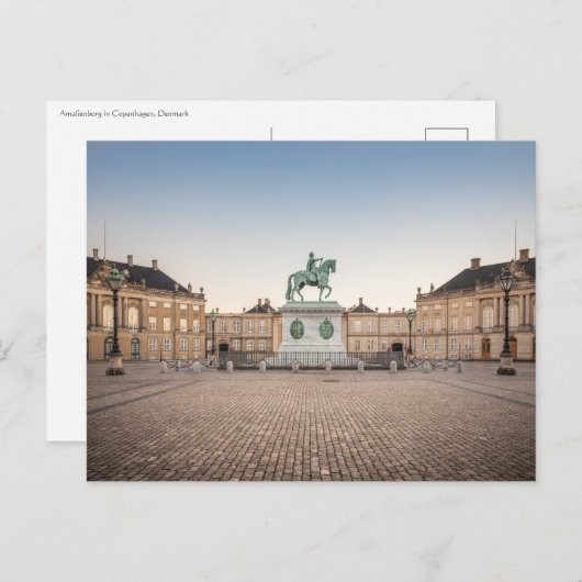 Kopenhagen Dänemark Postkarte (Vorne/Hinten)
