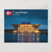 Kopenhagen Dänemark Postkarte (Vorderseite)