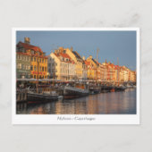 Kopenhagen Dänemark Postkarte (Vorderseite)