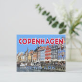Kopenhagen, Dänemark, Postkarte von Serie Visit.. (Stehend Vorderseite)