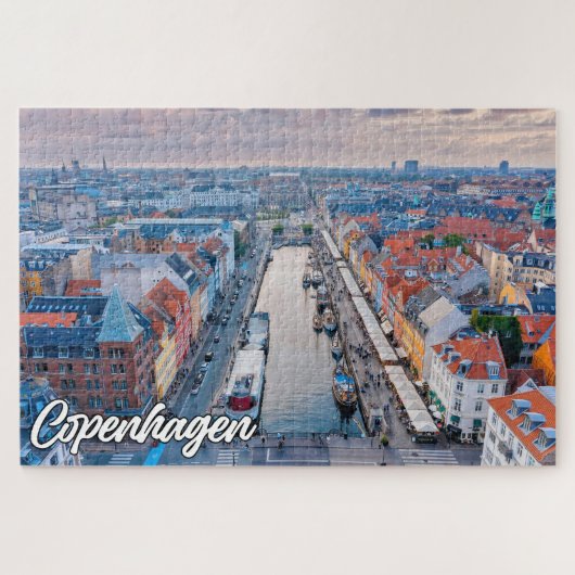 Kopenhagen, Dänemark Puzzle (Horizontal)