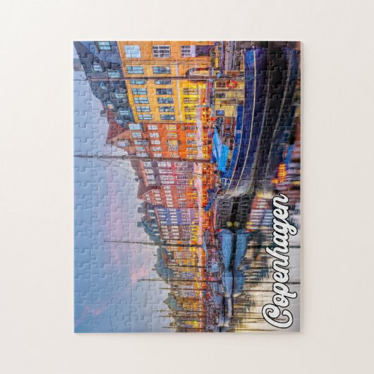 Kopenhagen, Dänemark Puzzle (Vertikal)