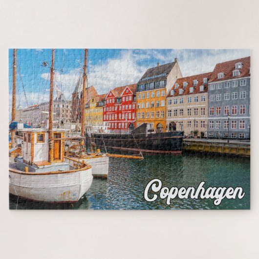 Kopenhagen, Dänemark Puzzle (Horizontal)