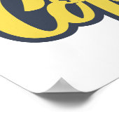 Kopenhagen Dänemark Radfahren Poster (Ecke)