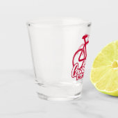 Kopenhagen Dänemark Radfahren Schnapsglas (Links)