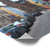 Kopenhagen, Dänemark, Rathaus Poster (Ecke)