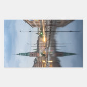 Kopenhagen Dänemark Rechteckiger Aufkleber (Vorderseite)