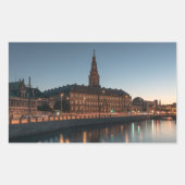 Kopenhagen Dänemark Rechteckiger Aufkleber (Vorderseite)